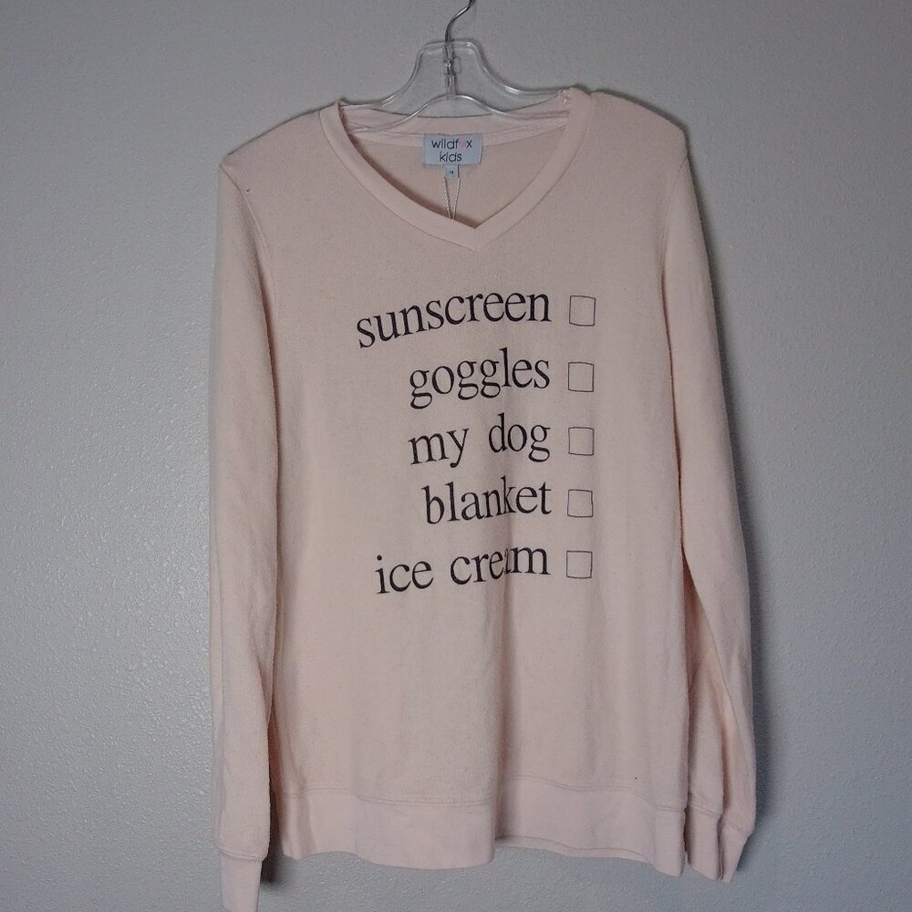 NWT Wildfox Kids Summer Sweater